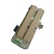 Закрытый подсумок MOLLE AK-CLS1 LEAF Multicam под 2 магазина АК 5.45, арт. LEAF-MAGAK-2-MC [LEAF]